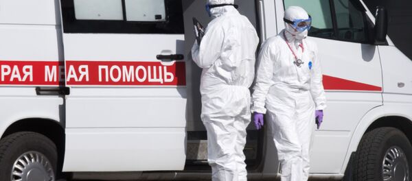 Бригада скорой медицинской помощи в России Бригада скорой медицинской помощи в России - Sputnik Южная Осетия