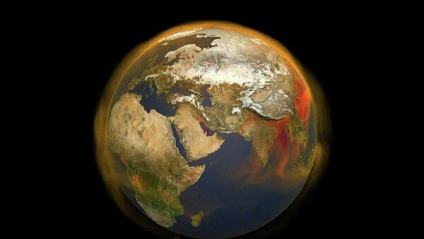 Новая 3D-карта NASA отслеживает накопление метана и движение в атмосфере - Sputnik Южная Осетия
