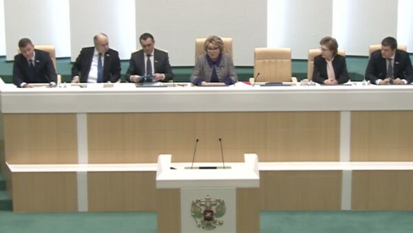 Внеочередное заседание Совета Федерации по ситуации с коронавирусом - прямой эфир - Sputnik Южная Осетия