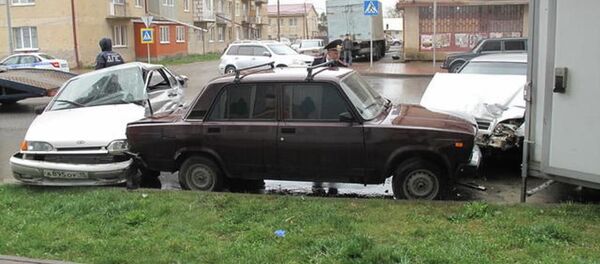 ДТП в Цхинвале ДТП в Цхинвале - Sputnik Южная Осетия