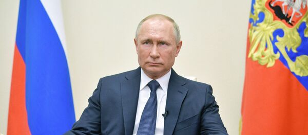 Президент РФ В. Путин выступил с обращением к гражданам Президент РФ В. Путин выступил с обращением к гражданам - Sputnik Южная Осетия