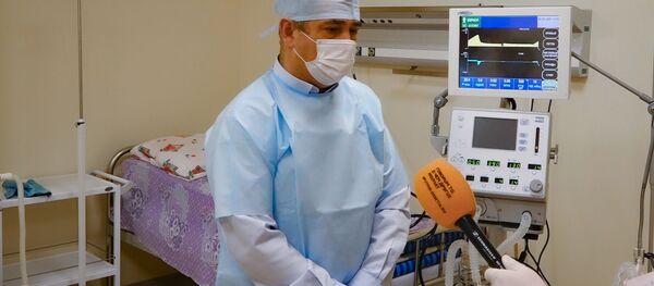 Главный реаниматолог Южной Осетии Александр Плиев Главный реаниматолог Южной Осетии Александр Плиев - Sputnik Южная Осетия