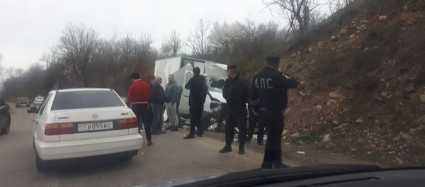 ДТП на трассе Цхинвал-Дзау ДТП на трассе Цхинвал-Дзау - Sputnik Южная Осетия