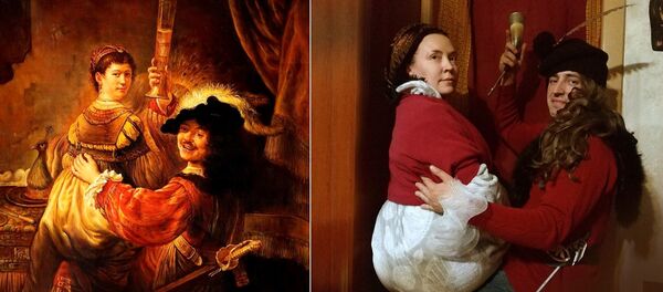 Художница из Северной Осетии Алена Шаповалова участвует в флешмобе изоизоляция - Sputnik Южная Осетия