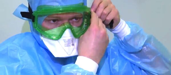 Российские медики начали прием в полевом госпитале Бергамо - Sputnik Южная Осетия