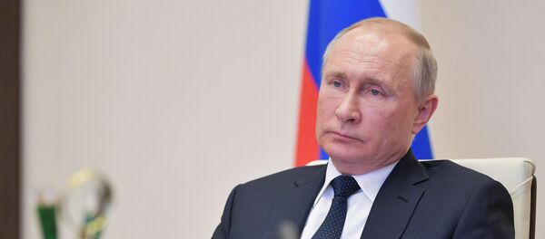 Президент России Владимир Путин Президент России Владимир Путин - Sputnik Южная Осетия