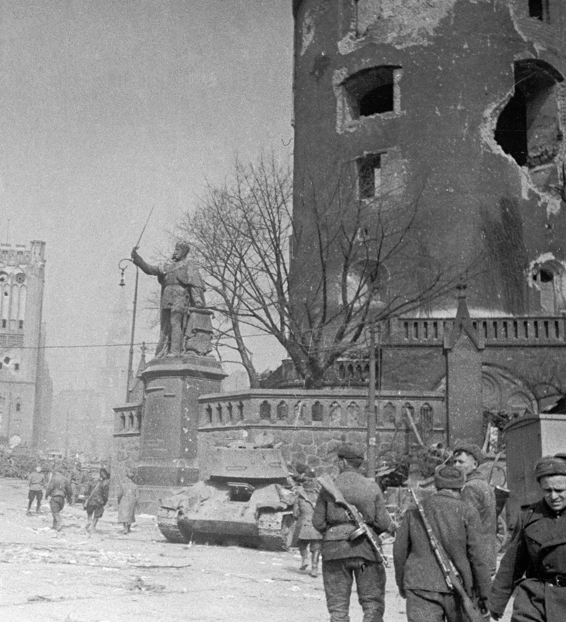Кенигсберг взят год. Штурм Кенигсберга 1945.