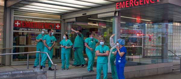 Ситуация в Нью-Йорке в связи с коронавирусом - Sputnik Южная Осетия