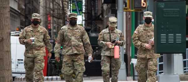 Ситуация в Нью-Йорке в связи с коронавирусом Ситуация в Нью-Йорке в связи с коронавирусом - Sputnik Южная Осетия