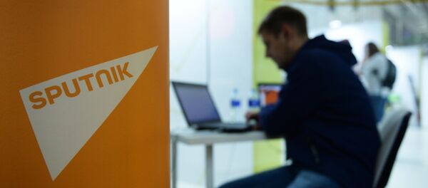 Логотип международного информационного агентства и радио Sputnik Логотип международного информационного агентства и радио Sputnik - Sputnik Южная Осетия