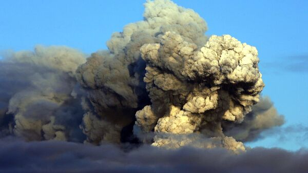 Извержение вулкана в Исландии. Архивное фото  - Sputnik Южная Осетия