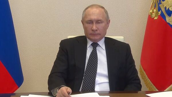 Владимир Путин на встрече с Советом безопасности - прямой эфир - Sputnik Южная Осетия