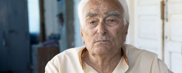 Ветеран ВОВ Илья Кусраев Ветеран ВОВ Илья Кусраев - Sputnik Южная Осетия