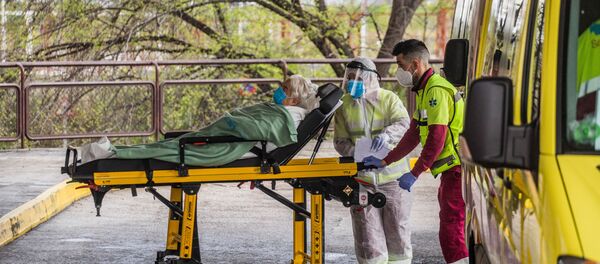 Мадрид во время пандемии коронавируса Мадрид во время пандемии коронавируса - Sputnik Южная Осетия