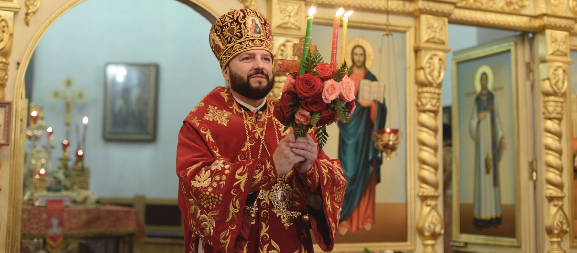 Архиепископ Леонид - Sputnik Южная Осетия, 1920, 24.05.2020