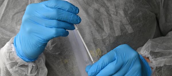 Сдача анализов на коронавирус не выходя из машины Сдача анализов на коронавирус не выходя из машины - Sputnik Южная Осетия