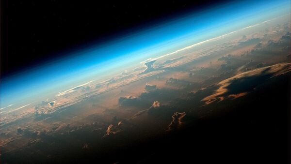 Вид на Землю с борта МКС снятый космонавтом Роскосмоса Олегом Артемьевым - Sputnik Южная Осетия