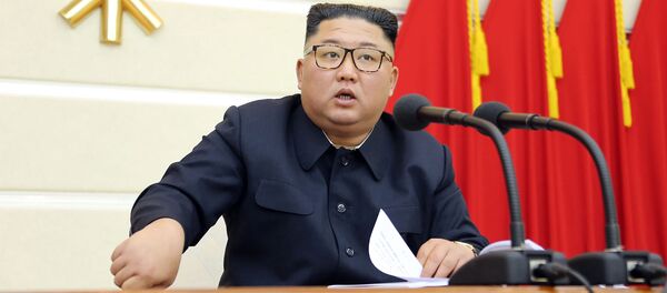 Председатель КНДР Ким Чен Ын Председатель КНДР Ким Чен Ын - Sputnik Южная Осетия