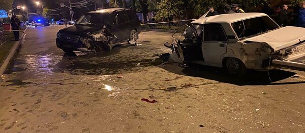 Во Владикавказе в результате ДТП пострадали несколько человек Во Владикавказе в результате ДТП пострадали несколько человек - Sputnik Южная Осетия