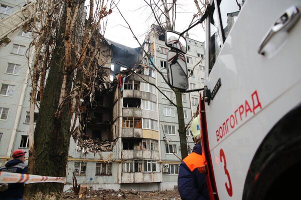 Последствия взрыва газа в жилом доме в Волгограде - Sputnik Южная Осетия