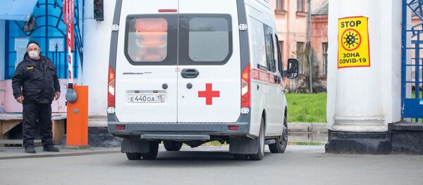 Автомобиль скорой помощи во Владикавказе Автомобиль скорой помощи во Владикавказе - Sputnik Южная Осетия