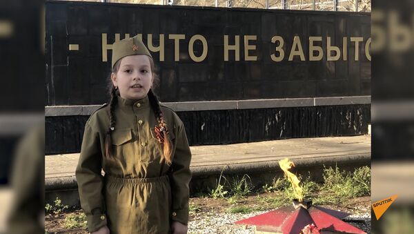 Мы о войне стихами говорим: Гассиева Мария - Sputnik Южная Осетия