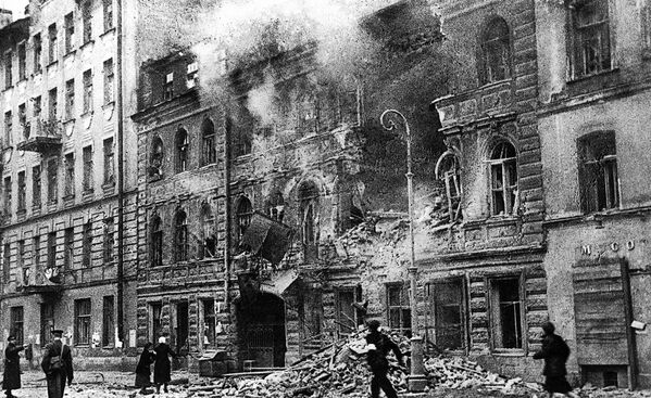 Ленинград во время артобстрела. 1 марта 1942 года - Sputnik Южная Осетия