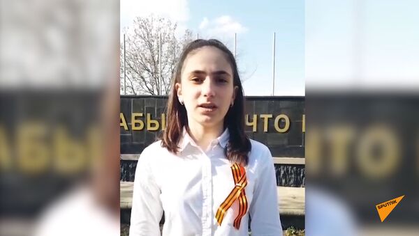 Мы о войне стихами говорим: Харебова Дана - Sputnik Южная Осетия