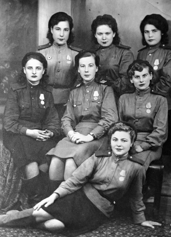 Дагестанские девушки – участницы Великой Отечественной войны, 1944 год - Sputnik Южная Осетия