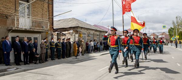 Мини-парад для ветеранов Южной Осетии - Sputnik Южная Осетия