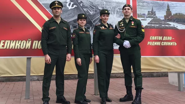 В День Победы в Москве окончили свое обучение курсанты Военного университета из Южной Осетии. - Sputnik Южная Осетия