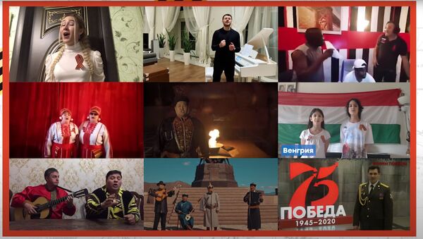 Более миллиона человек из 60 стран исполнили песню День Победы - Sputnik Южная Осетия