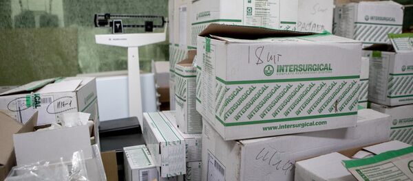 В Южную Осетию доставили гуманитарную помощь для медиков - Sputnik Южная Осетия