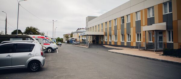 Больница г.Цхинвал Больница г.Цхинвал - Sputnik Южная Осетия