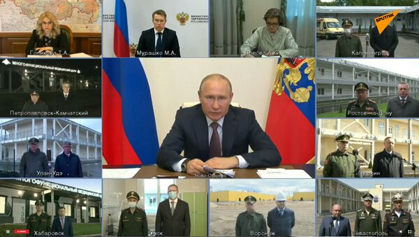 Путин проводит селекторное совещание с представителями Минобороны - прямой эфир - Sputnik Южная Осетия
