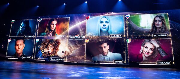 Онлайн-концерт Europe Shine A Light, в котором представили 41 участника конкурса Евровидение этого года и победителей предыдущих лет. Онлайн-концерт Europe Shine A Light, в котором представили 41 участника конкурса Евровидение этого года и победителей предыдущих лет. - Sputnik Южная Осетия