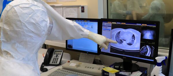 Работа медиков с больными COVID-19 в Тверской областной клинической больнице Работа медиков с больными COVID-19 в Тверской областной клинической больнице - Sputnik Южная Осетия