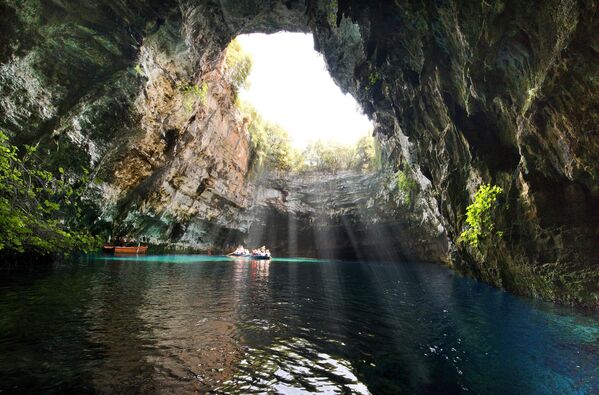 Пещера Мелиссани, Греция - Sputnik Южная Осетия
