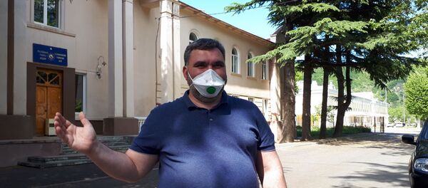 Представитель компании техобслуживания Сибмер на территории ДНР Александр Григоренко Представитель компании техобслуживания Сибмер на территории ДНР Александр Григоренко - Sputnik Южная Осетия