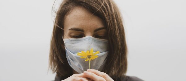 Девушка в маске Девушка в маске - Sputnik Южная Осетия