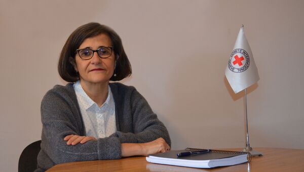 Глава Миссии МККК в Южной Осетии Мария Кармен Эчесаррета - Sputnik Южная Осетия