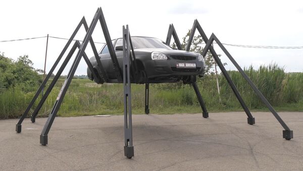 Краснодарский умелец собрал из Лады Приоры огромное насекомое - Sputnik Южная Осетия