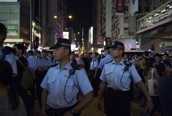 Акция протестов Occupy Central в Гонконге - Sputnik Южная Осетия