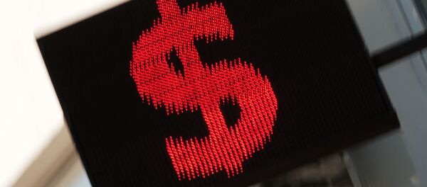 Знак доллара на табло курса валют - Sputnik Южная Осетия