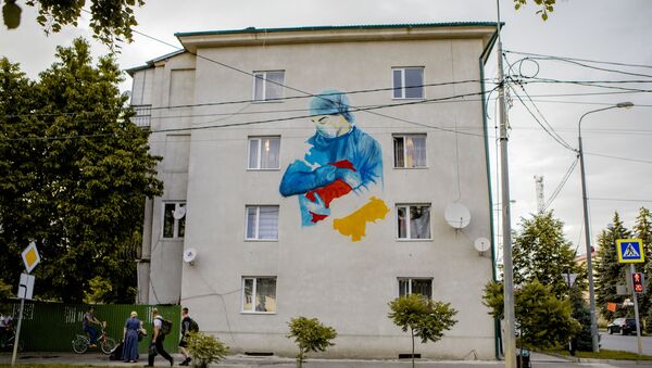 Граффити в Цхинвале - Sputnik Южная Осетия
