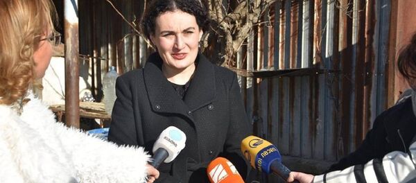 Экс-министр по примирению и гражданскому равноправию Кетеван Цихелашвили Экс-министр по примирению и гражданскому равноправию Кетеван Цихелашвили - Sputnik Южная Осетия