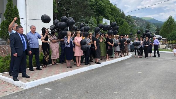 В Дзауском районе прошел митинг в память о жертвах геноцида - Sputnik Южная Осетия