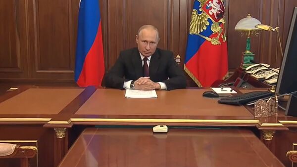 Обращение Владимира Путина - прямой эфир - Sputnik Южная Осетия