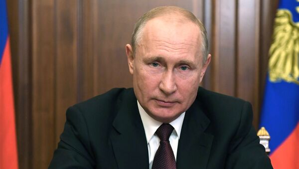 Обращение президента РФ В. Путина к гражданам России - Sputnik Южная Осетия