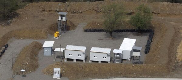 Грузия завершает оборудование поста МВД Грузии напротив села Синагур Южной Осетии Грузия завершает оборудование поста МВД Грузии напротив села Синагур Южной Осетии - Sputnik Южная Осетия